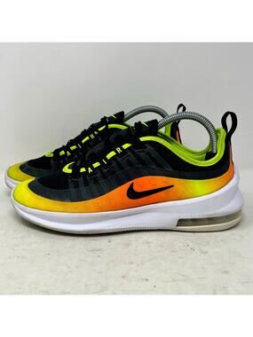 Nike Air Max Axis RF Black Orange Shoes Youth Boys Size 6Y